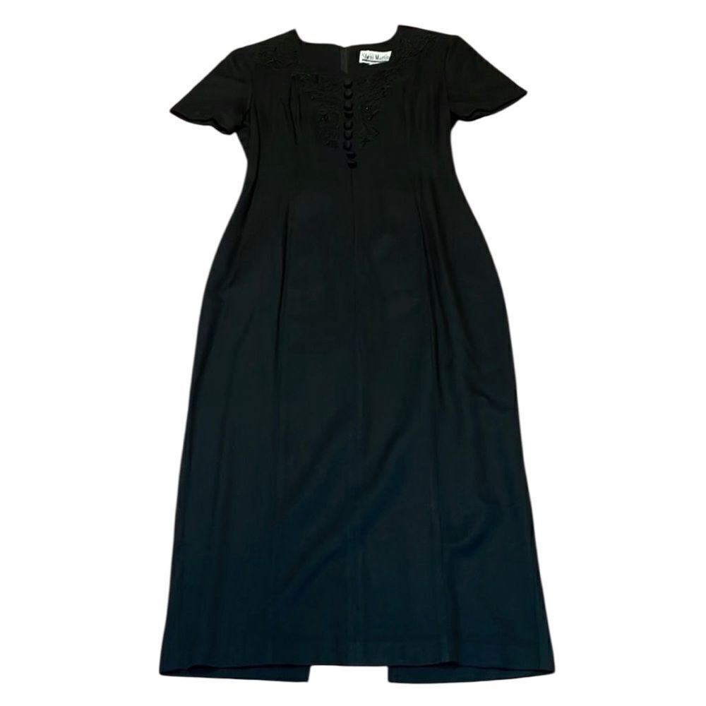 Vintage Sheri Martin Black Dress,